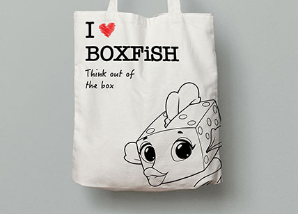 BOXFISH紙品行業(yè)布袋設(shè)計(jì)欣賞