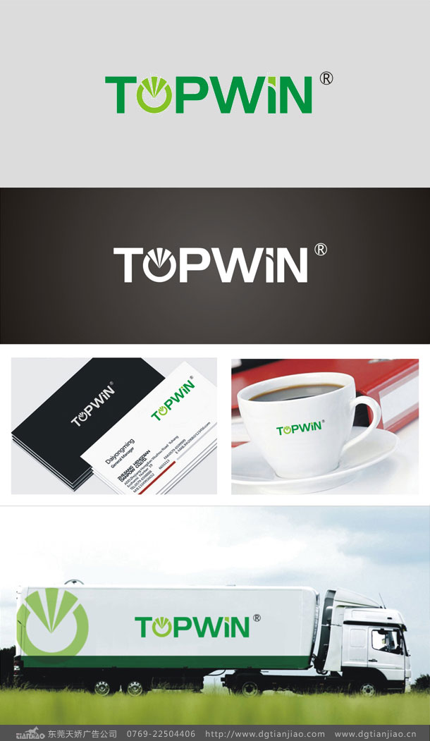 topwin照明公司LOGO設(shè)計(jì)效果圖有你喜歡的嗎？